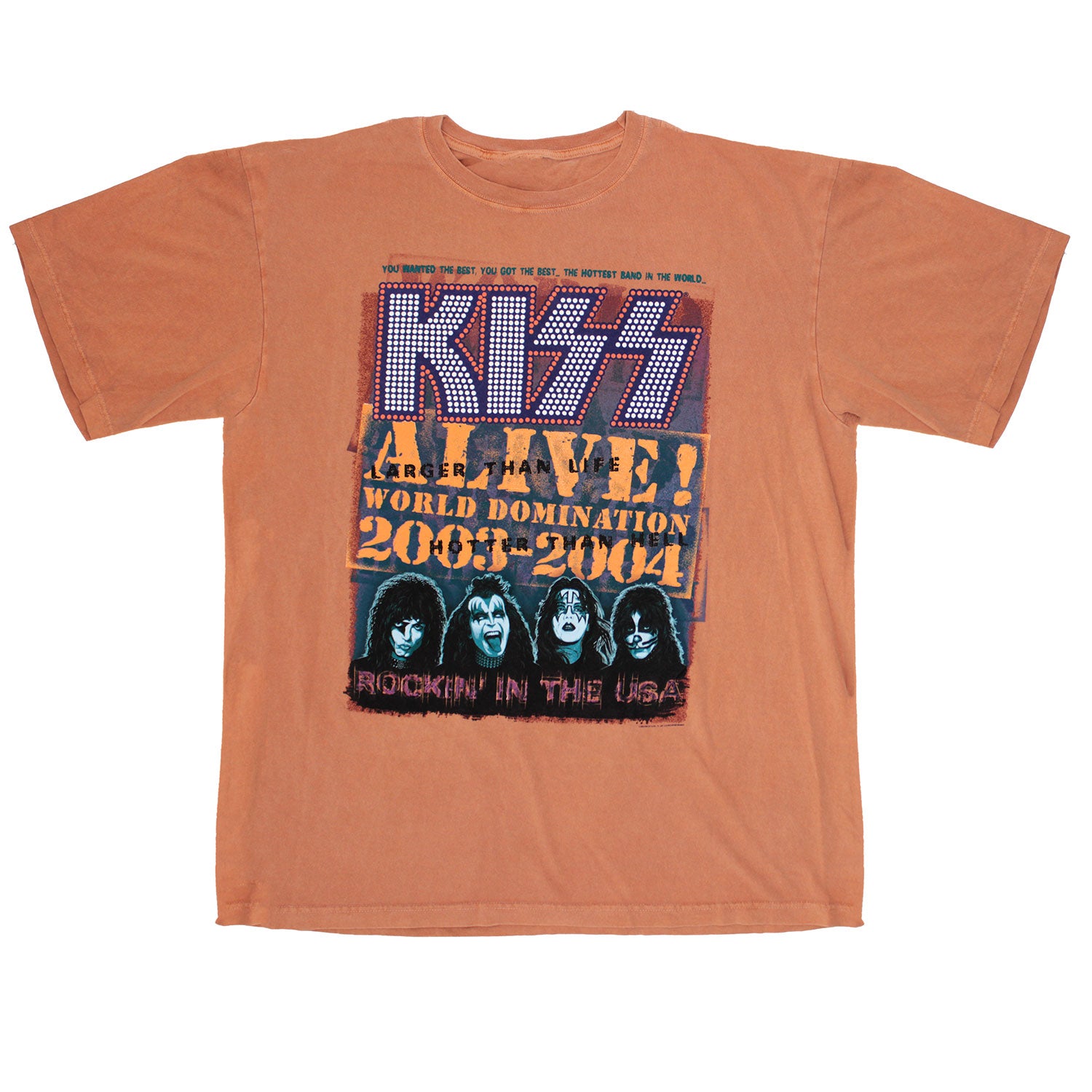 KISS Alive! Rocking In The USA T-shirt