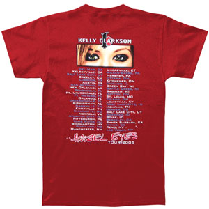 Kelly Clarkson Hazel Eyes US Tour T-shirt