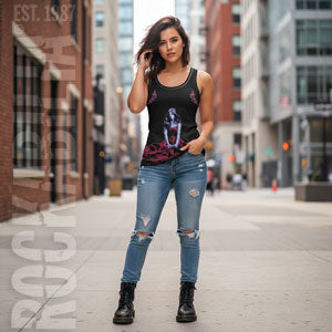 Red Dress Womens Tank