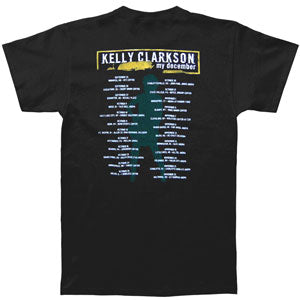 Kelly Clarkson Green Dress Tour T-shirt Back