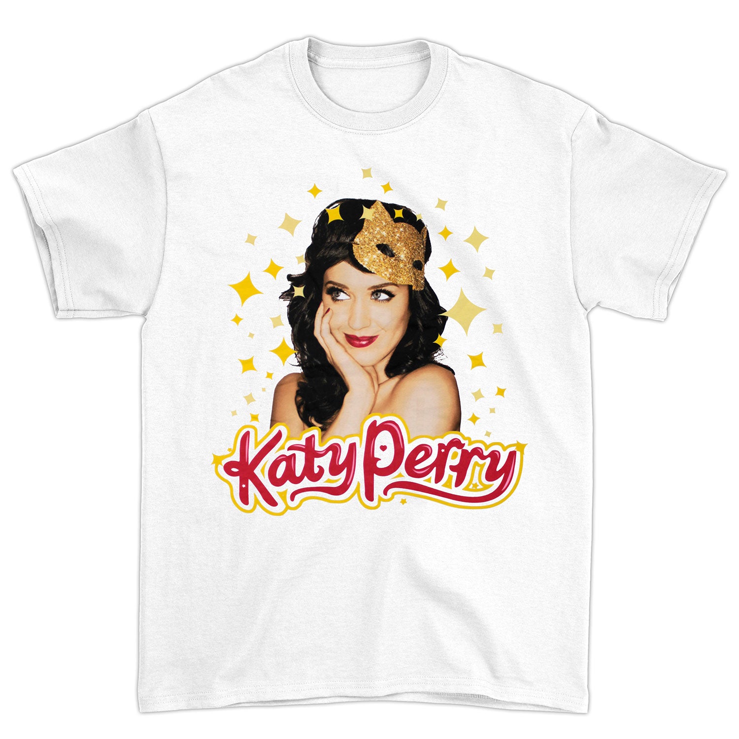 Katy Perry Kitty Mask 09 Tour T-shirt 103254 | Rockabilia Merch Store