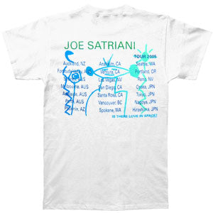 Joe Satriani Blue Green Photo 05 Tour T-shirt
