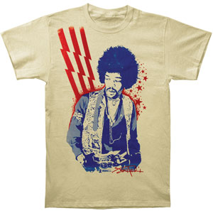Jimi Hendrix Stars N Stripes T-shirt