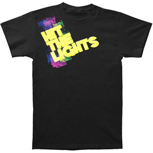 Hit The Lights Yellow Logo T-shirt