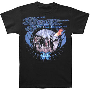 Hinder Hinder Black Flames Photo Tour T-shirt