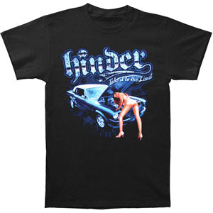 Hinder Muscle Car 08 Tour Slim Fit T-shirt