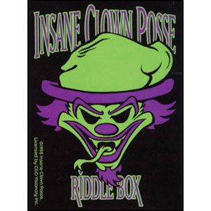 Insane Clown Posse Sticker Front