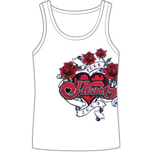 Heart Roses Womens Tank