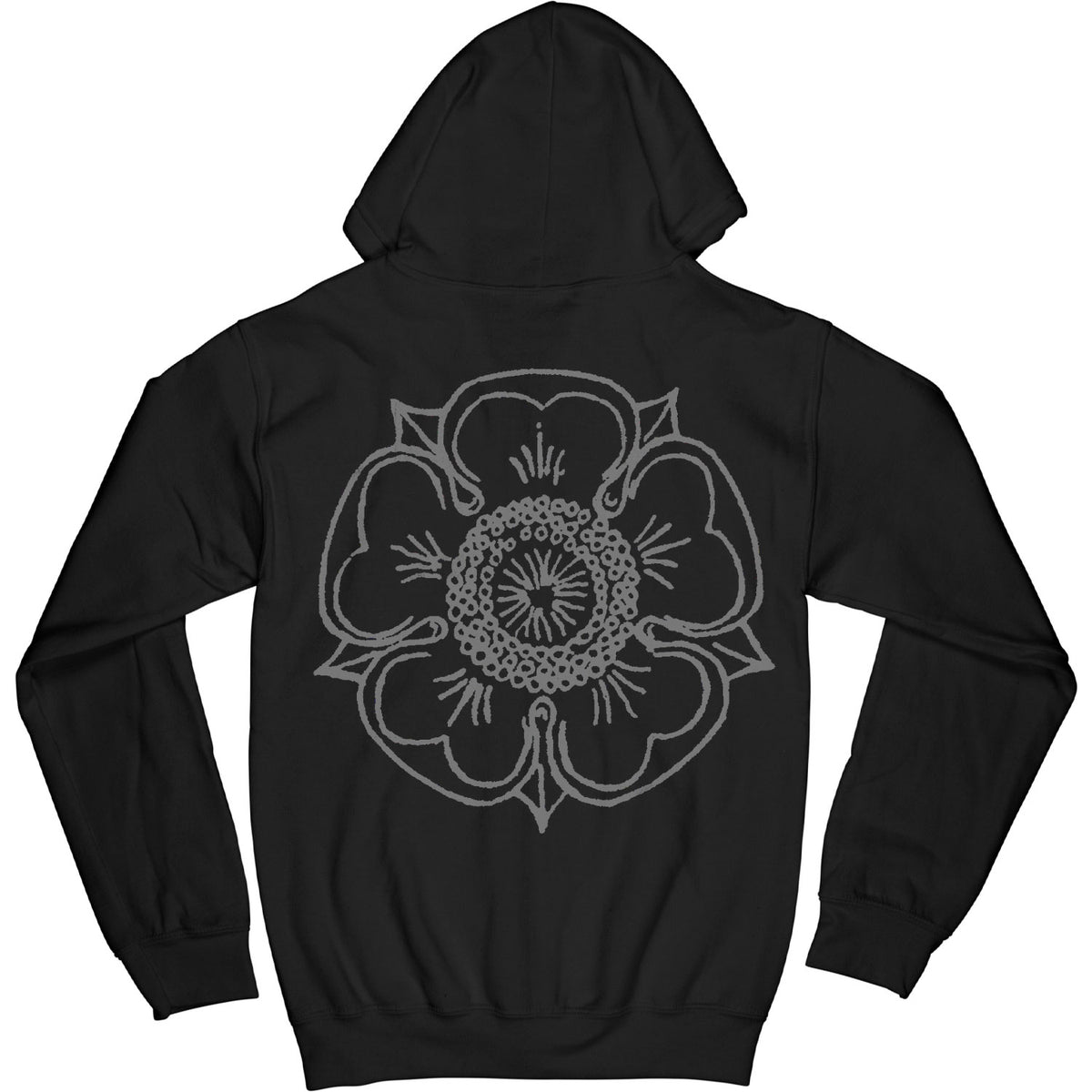 Gallows Logo Zippered Hooded Sweatshirt Back