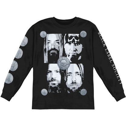 Black Label Society Faces Long Sleeve Front