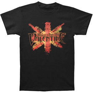 Bullet For My Valentine Corroded Flag T-shirt