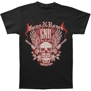 Guns N Roses Destruction Skull T-shirt 103953 | Rockabilia Merch Store