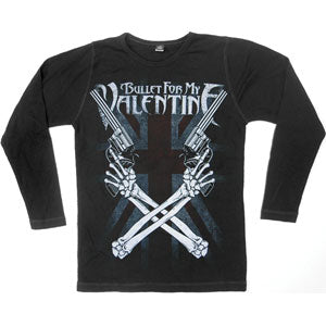 Bullet For My Valentine Cross Guns Thermal Long Sleeve