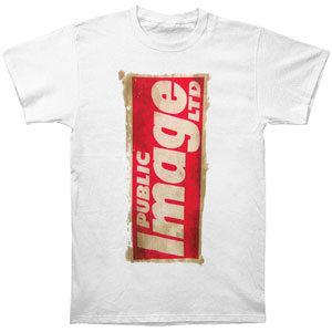 Public Image Ltd Spring 2010 Tour Slim Fit T-shirt Front