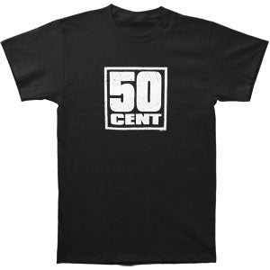 50 Cent 50 Cent Square Logo T-shirt