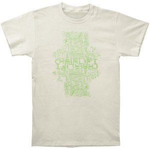 Chairlift Sound Screen Design Slim Fit T-shirt Front