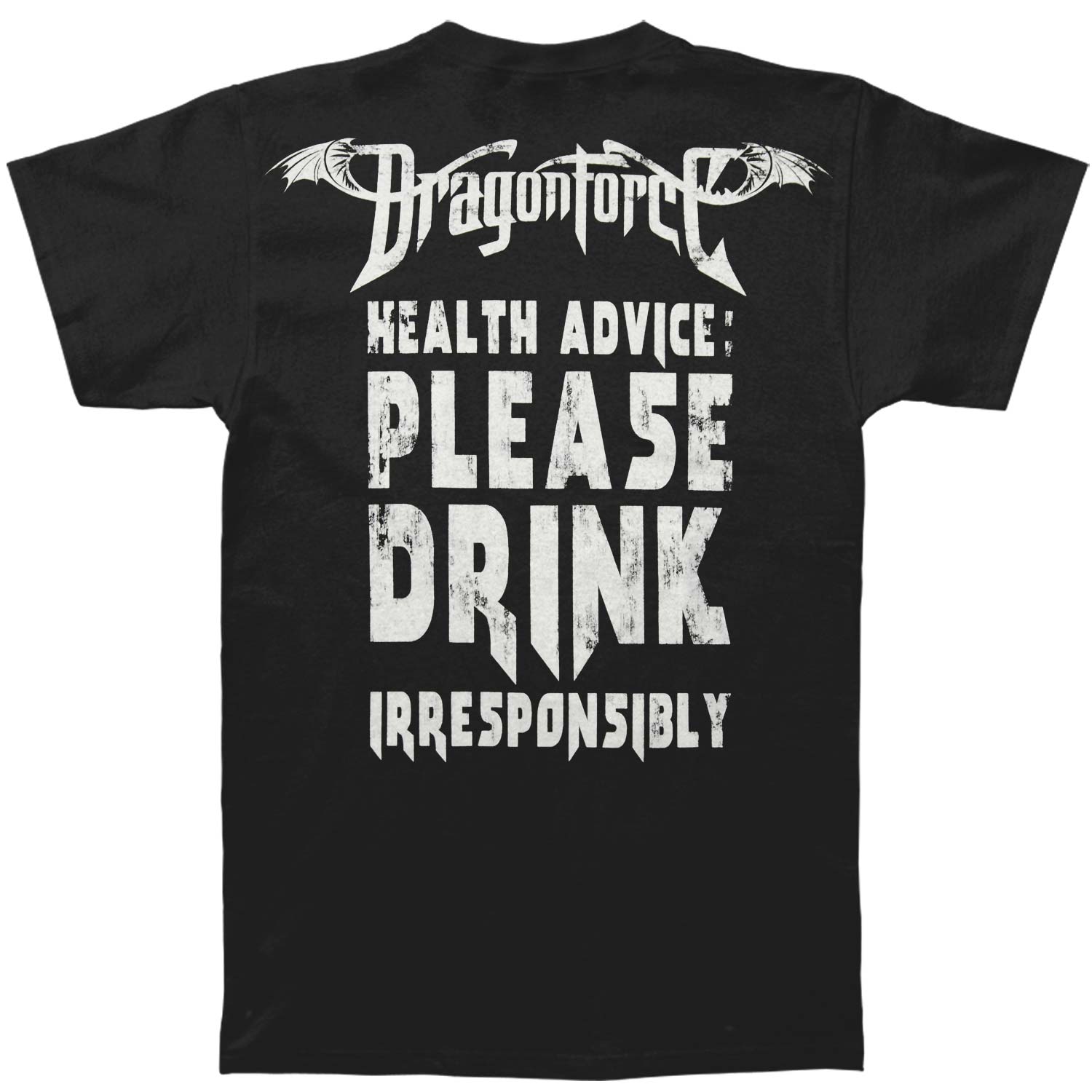 Dragonforce Bottle Cap T-shirt Back