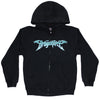 Planet Zippered Hooded Sweatshirt