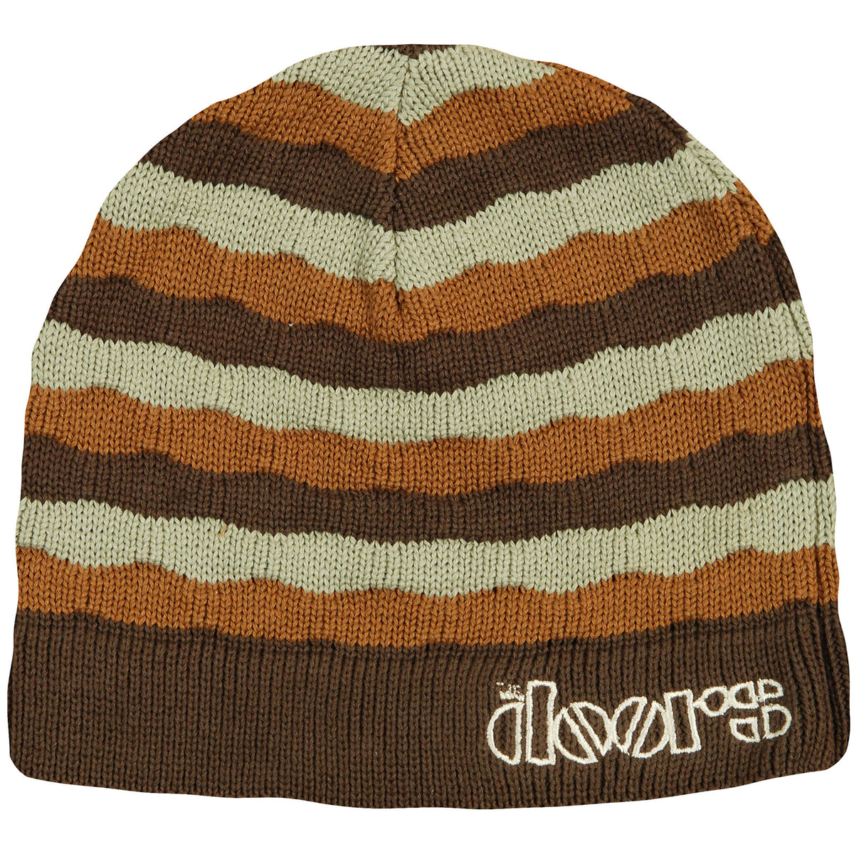Doors Tri-Color Stripe Beanie Front