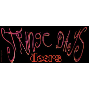 Doors Strange Days Sticker Front