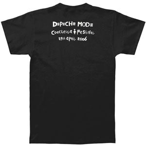 Depeche Mode Flower 05 - 06 Playing T-shirt Back