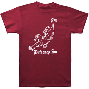 Deftones White Panther 2001 Tour T-shirt Front