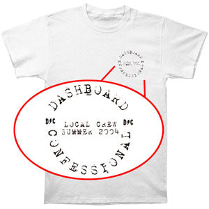 Dashboard Confessional Local Crew 04 T-shirt