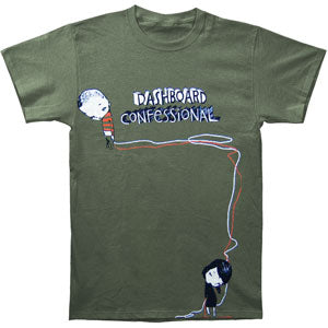 Dashboard Confessional Sulking Boy Slim Fit T-shirt Front