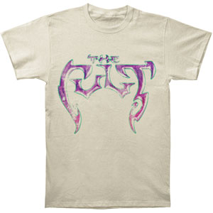 Cult Purple Logo Slim Fit T-shirt Front