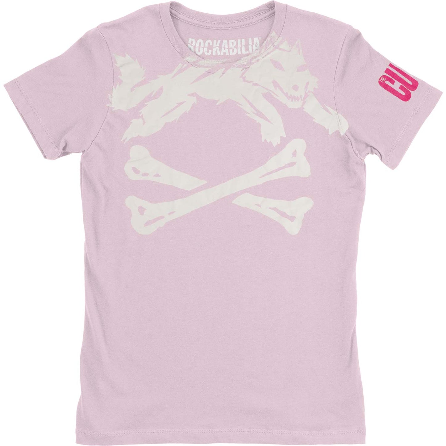 Cult White Wolf Soft Junior Top Front