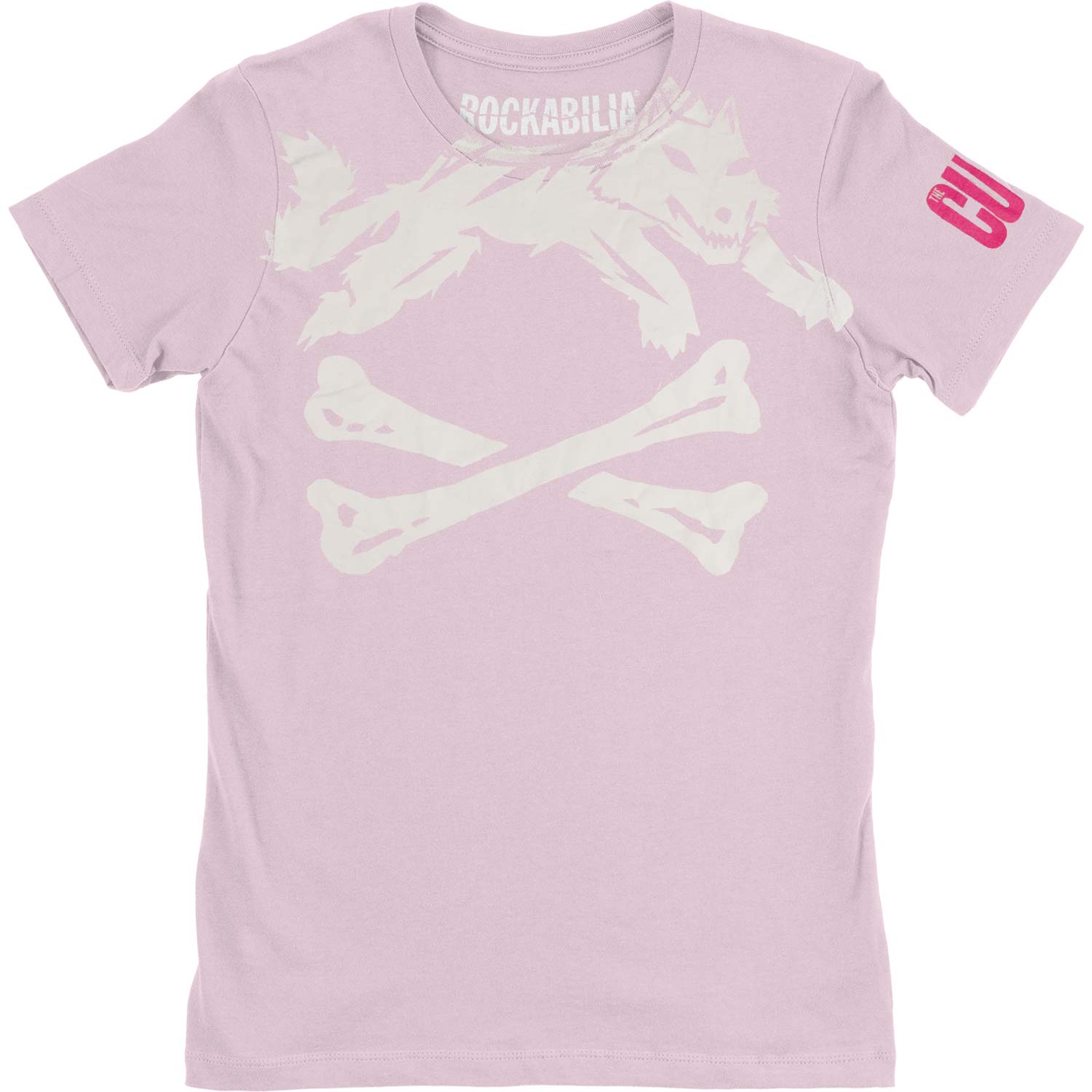 Cult White Wolf Soft Junior Top Front