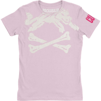 Cult White Wolf Soft Junior Top Front
