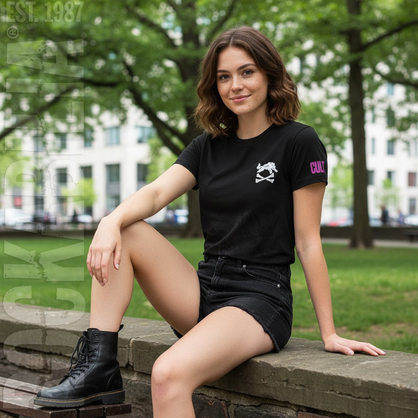 Wolf Pocket Logo Soft Junior Top