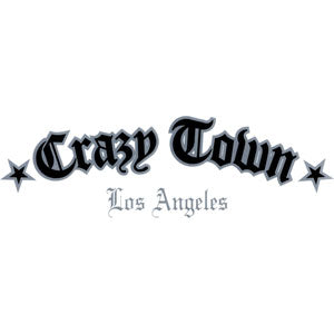 Crazy Town Los Angeles Sticker Front