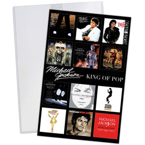 Michael Jackson Album Covers Poster Print Front