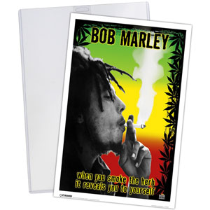 Bob Marley Herb Poster Print
