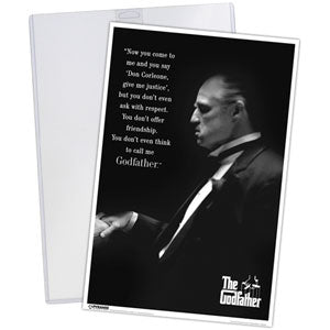 Godfather Respect Poster Print