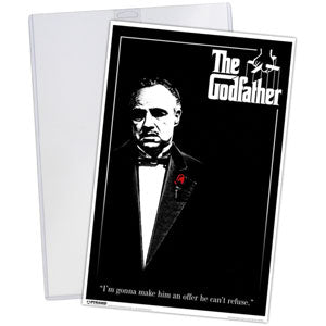 Godfather Red Rose Poster Print