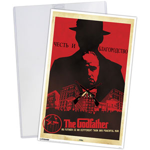 Godfather Russian Poster Print