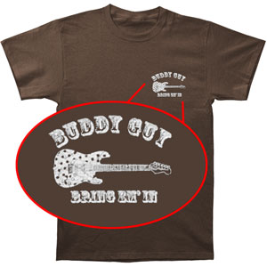 Buddy Guy Distressed Guitar 2006 Tour T-shirt