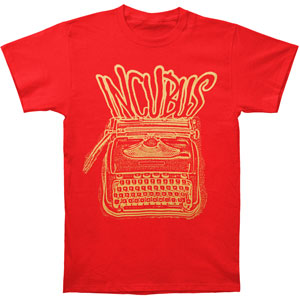 Incubus Typewriter Slim Fit T-shirt Front