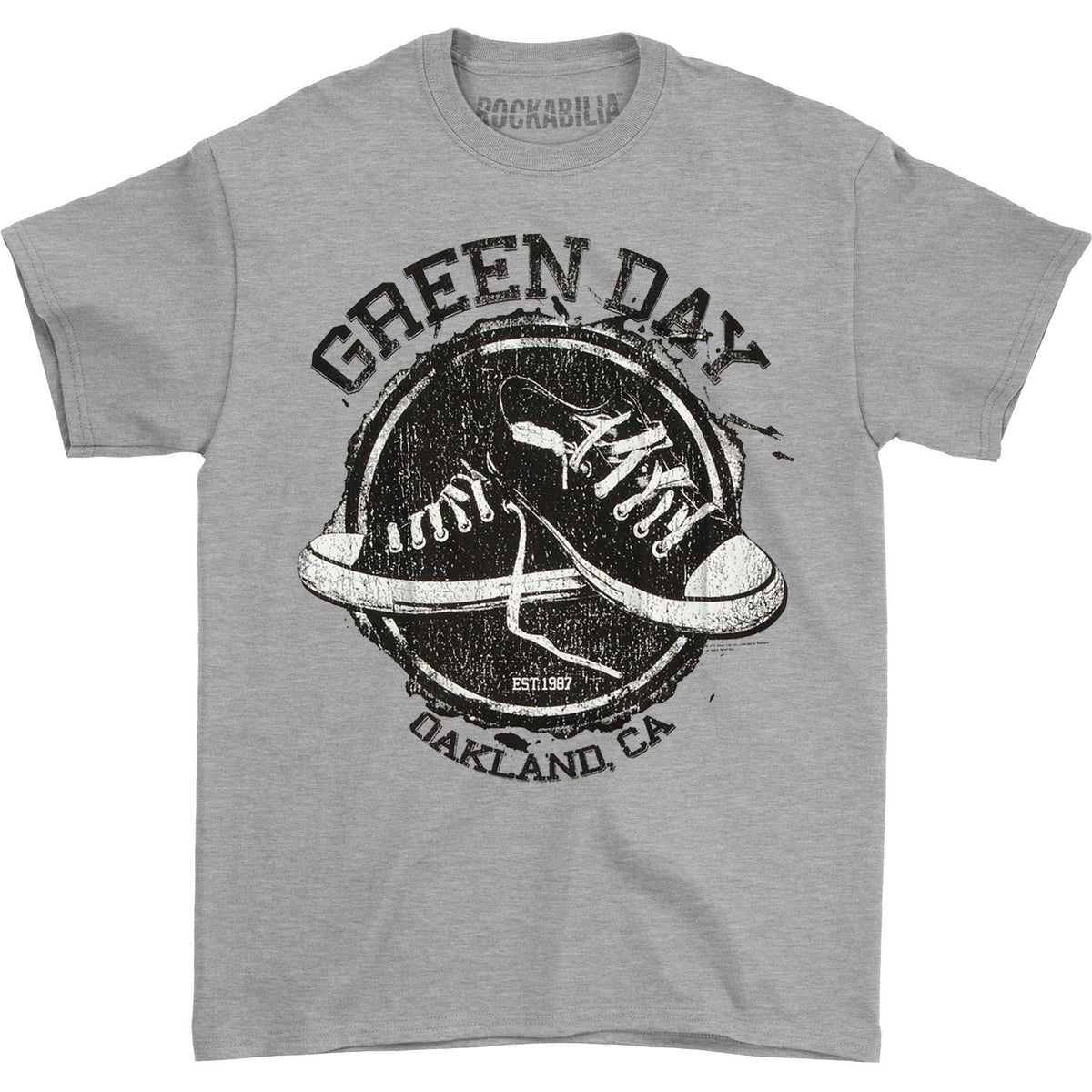 Green Day Converse T-shirt Front