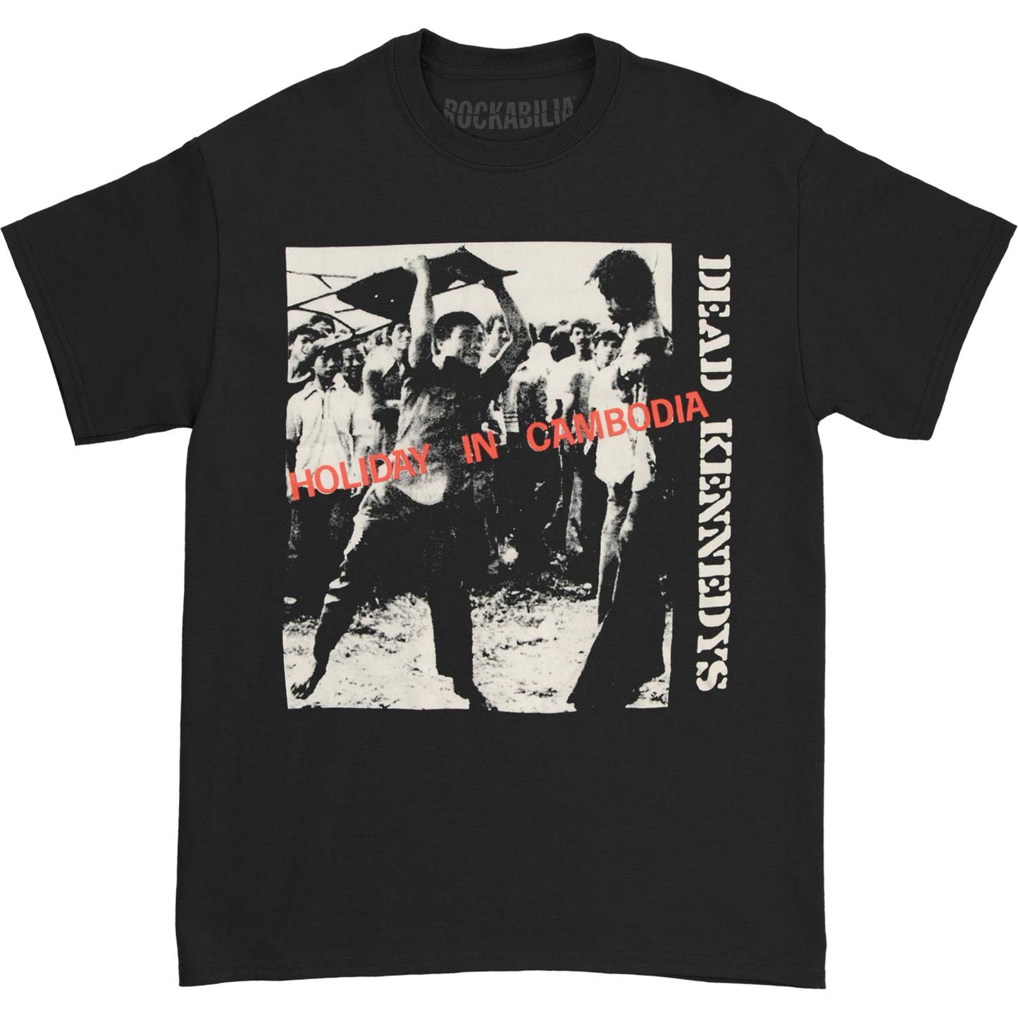 Dead Kennedys Holiday in Cambodia T-shirt Front