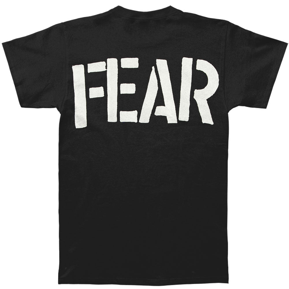 Fear - Eagle & Logo Slim Fit T-shirt Back