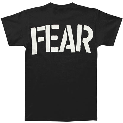 Fear - Eagle & Logo Slim Fit T-shirt Back