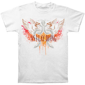 As I Lay Dying Snakes Slim Fit T-shirt Front