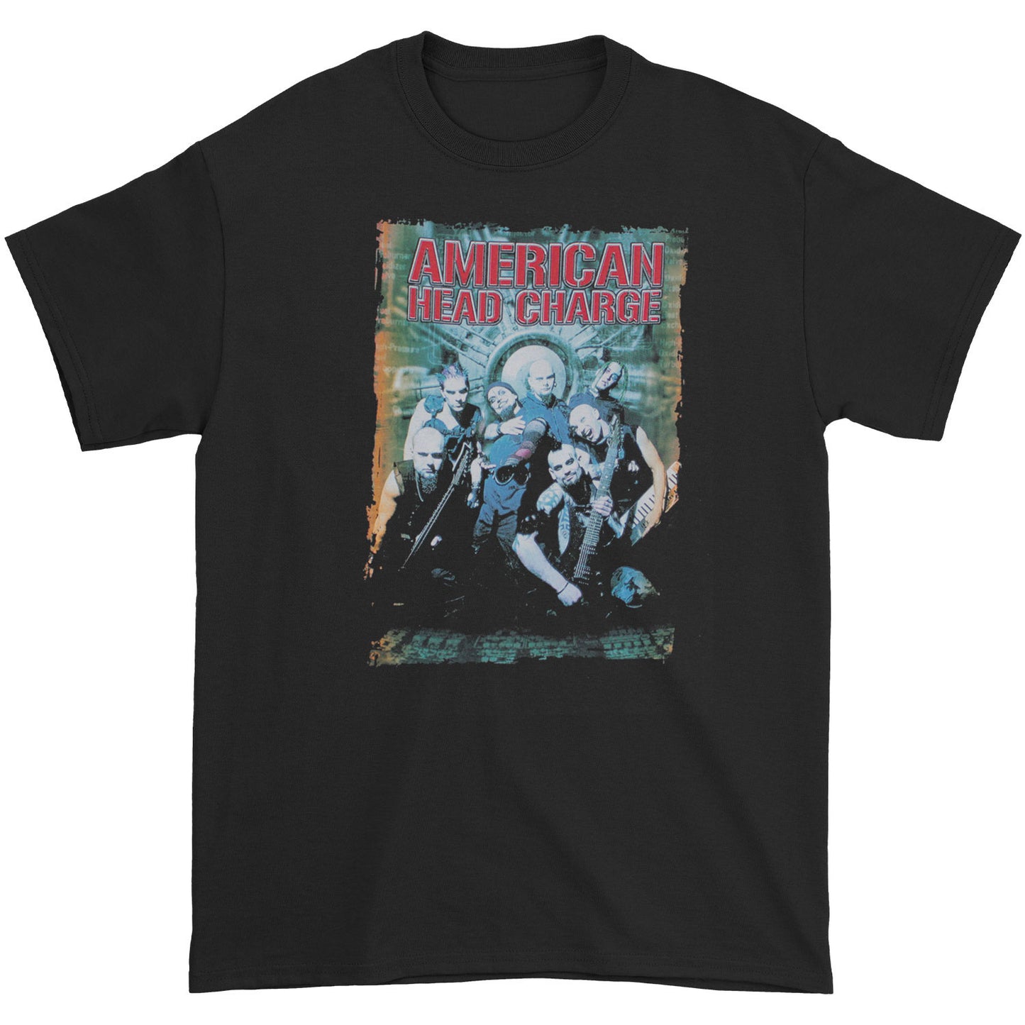 American Head Charge Group Photo T-shirt