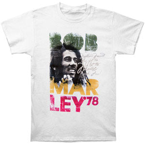 Bob Marley 78 T-shirt Front