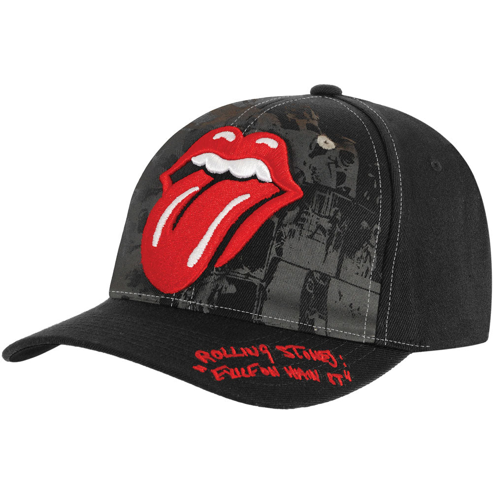Rolling Stones Vintage Licks Baseball Cap Front