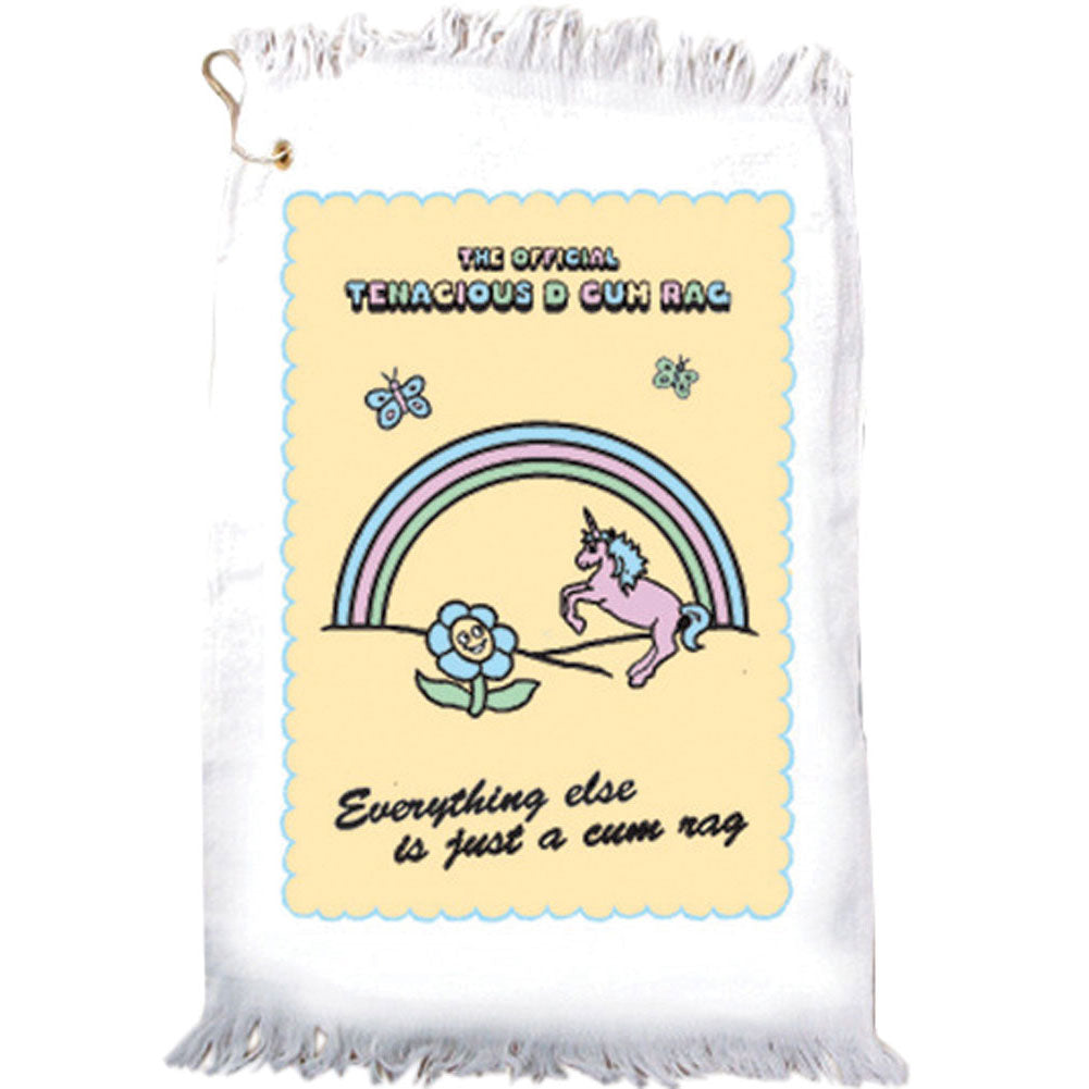 Tenacious D Cumrag Towel Front